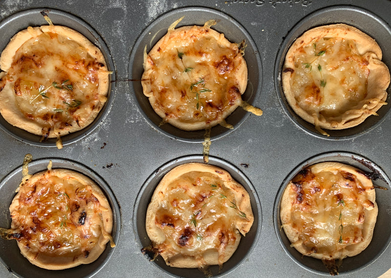 Fig and Onion tartlets
