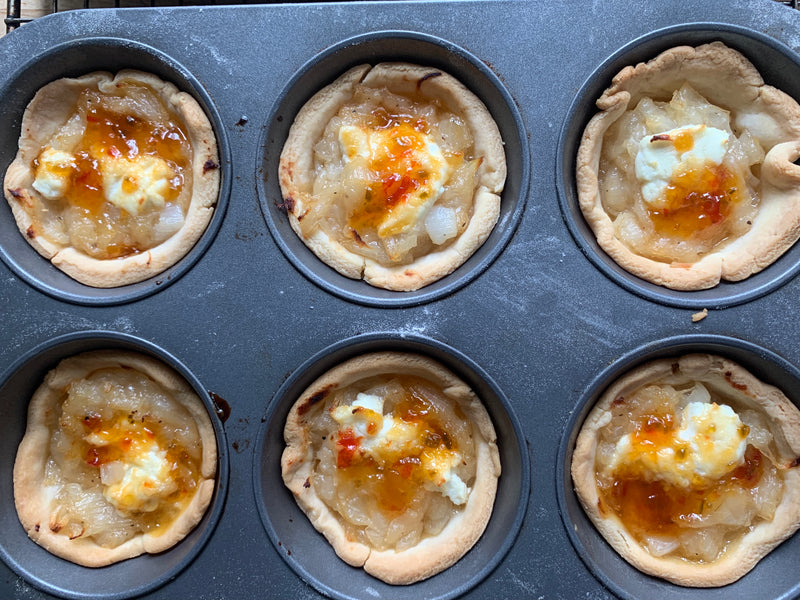 Apricot Pepper Tartlets
