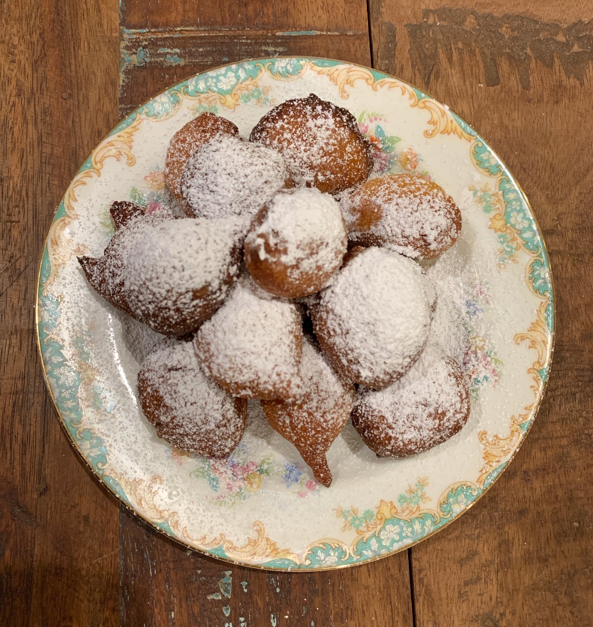 Tangerine Ricotta Fritters