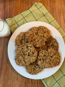 Oat Chocolate Chip Cookies