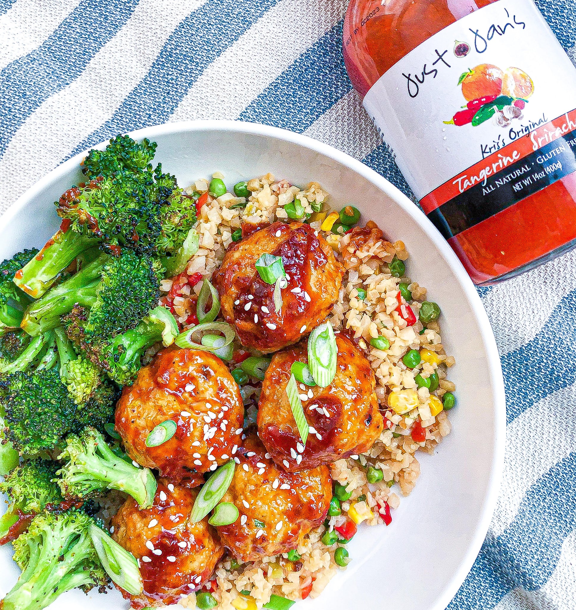 Spicy Orange Chicken Meatballs