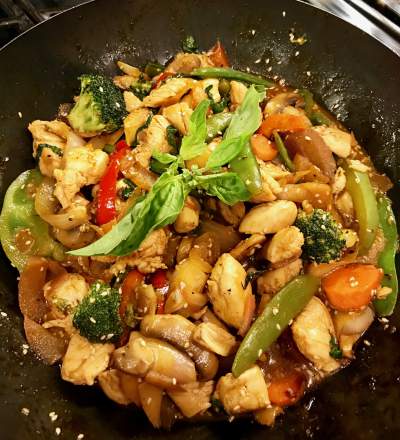 Tangerine Chicken Stir Fry