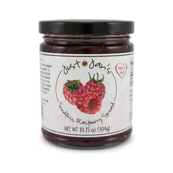 Seedless Raspberry Spread jar