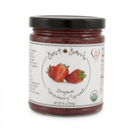 Organic Strawberry Spread jar